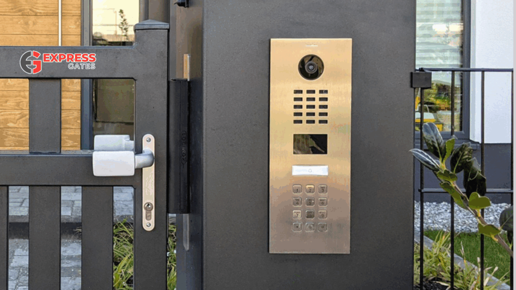Flush-mounted video intercom with HD display