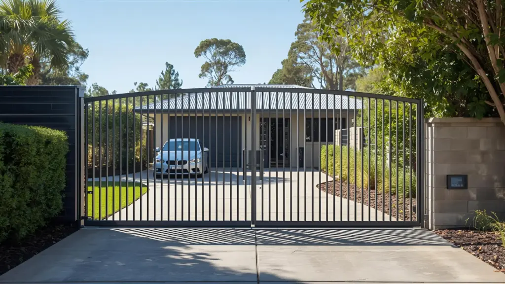 Automatic sliding driveway gate installed in Bellingen— Express Gates