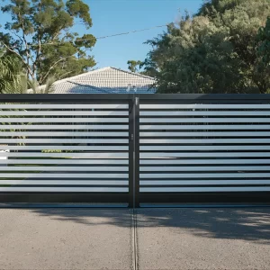 Automatic sliding driveway gate installed in Tweed Heads— Express Gates